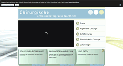 Desktop Screenshot of chirurgie-northeim.de